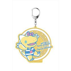 サンリオキャラクターズ×デジモンアドベンチャー デカキーホルダー ENJOY SUMMER！ Ver. ハローキティ×アグモン [キャラクターグッズ]