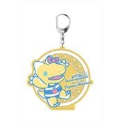 サンリオキャラクターズ×デジモンアドベンチャー デカキーホルダー ENJOY SUMMER！ Ver. ハローキティ×アグモン [キャラクターグッズ]