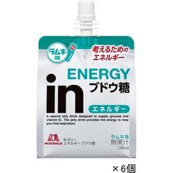 inゼリー エネルギーブドウ糖 180g×6袋