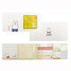 DBC-091 miffy×鳥獣戯画 ふせんセット 額縁・オバケ ミッフィー [キャラクターグッズ]