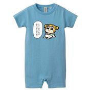 キャラクターグッズ ポプテピピック ポプテピピックロンパース ブルー