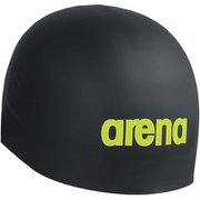 【FINA承認】アクアフォース3Dシリコンキャップ ARN-9900 BLK Mサイズ [スイミング キャップ]