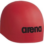 【FINA承認】アクアフォース3Dシリコンキャップ ARN-9900 RED Lサイズ [スイミング キャップ]