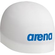 【FINA承認】アクアフォース3Dシリコンキャップ ARN-9900 WHT Lサイズ [スイミング キャップ]