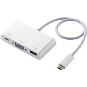 Type-Cドッキングステーション/PD対応/充電&データ転送用Type-C1ポート/USB3.1(Gen1)1ポート/D-sub1ポート/30cmケーブル/ホワイト DST-C14WH