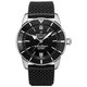 スーパーオーシャンヘリテ-ジB20 BK 42mm SS ラバー 並行輸入品 2年保証 AB2010121B1S1