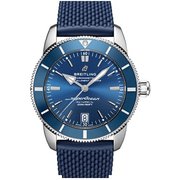 スーパーオーシャンヘリテージB20 BL 42mm SS ラバー 並行輸入品 2年保証 AB2010161C1S1