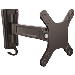 ARMWALLS シングルアーム式液晶テレビモニター壁掛け金具 34インチ対応 シングルスイベル式アーム