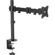 ARMPIVOTB 1面シングル液晶モニターアーム 34インチ対応 水平可動式アーム クランプ式/グロメット式固定