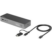 DK30C2DPPD USB-C & USB-Aノートパソコン対応ドッキングステーション (60W PD | デュアルモニター4K/60Hz HDMI & DisplayPort | 4ポートUSB 3.1 Gen 1 ハブ | ギガビット有線LAN | Windows/Mac/Chrome対応)