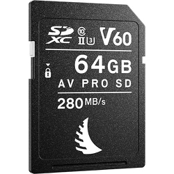 AV PRO SD MK2 SDXCカード 64GB Class10 UHS-II U3 V60 最大読込280MB/s 最大書込160MB/s AVP064SDMK2V60