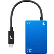 SSD2GO PKT MK2 1TB ブルー ブラックマジックデザイン推奨モデル PKTU31MK2-1000BK