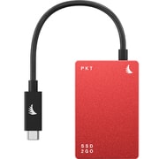 SSD2GO PKT MK2 2TB レッド ブラックマジックデザイン推奨モデル PKTU31MK2-2000EK