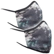 KEEN Together Mask M/Lサイズ (男性向けサイズ) BLACK TIE DYE 洗えるマスク 2枚入り 1025263