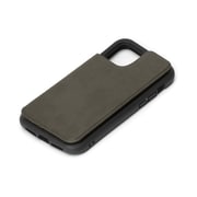 PG-20FPU03BK [iPhone 12 mini 用 タフバックフリップケース ブラック]