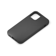 PG-20FSC01BK [iPhone 12 mini 用 シリコンソフトケース ブラック]