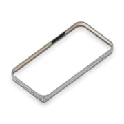 PG-20GBP03SV [iPhone 12/iPhone 12 Pro 用 アルミニウムバンパー シルバー]