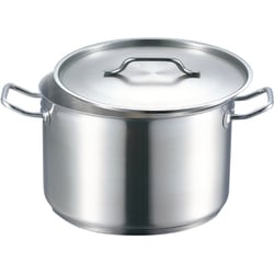 EBM 18-8 プロシェフ IH 半寸胴鍋 24cm 蓋付