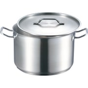 EBM 18-8 プロシェフ IH 半寸胴鍋 28cm 蓋付
