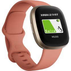 【新品未使用】フィットビット Fitbit Versa 3 GPS搭載 ブラック