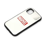 PG-DPT20G24MVL [iPhone 12/iPhone 12 Pro 用 ハイブリッドタフケース MARVEL ロゴ ホワイト]
