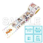 キャラクターグッズ にじよん ~ラブライブ!虹ヶ咲学園スクールアイドル同好会 よんこま~ 1コマ総選挙 養生テープ