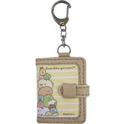 すみっコぐらし ミニ手帳キーリング イエロー [キャラクターグッズ]