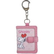 スヌーピー ミニ手帳キーリング ハート [キャラクターグッズ]
