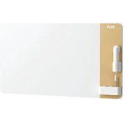 ホワイトボード クリーンボードクレア 壁掛けタイプ W900×H600mm 専用ペン・電動イレーサー付属 ベージュ CLBK-0906EM-BE