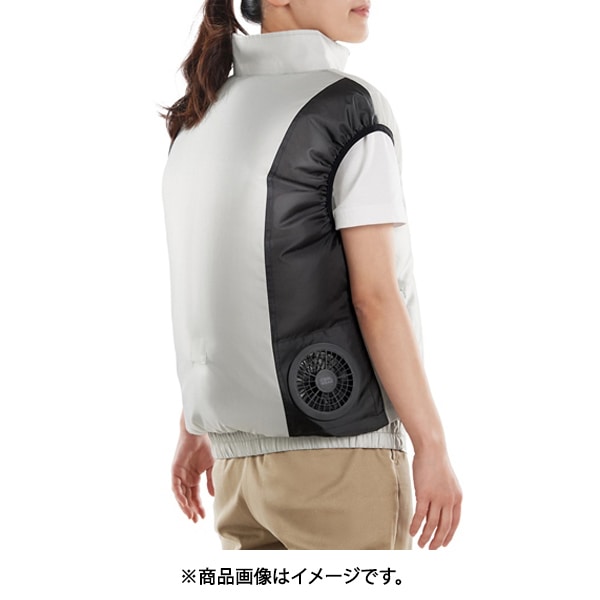 アイリスオーヤマ クールウェア 熱中症対策 ベスト セット品 M グレー CBS-M1-H