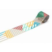 マスキングテープ mt fab 型抜き 45mm×3m color&pattern block MTKT1P16