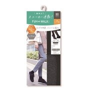 ATSUGI THE LEG BAR(アツギ・ザ・レッグ バー) こだわりインソール 足底綿タイツ 80デニール ひざ下丈 22-25cm ブラック FS6281