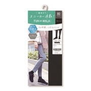 ATSUGI THE LEG BAR(アツギ・ザ・レッグ バー) CARE+ デオドラントタイツ 80デニール ひざ下丈 22-25cm ブラック FS4181