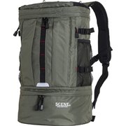 SN-11123 グレー [多機能2ルームリュック 25L]