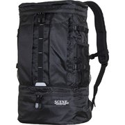 SN-11124 ブラック [多機能2ルームリュック 30L]