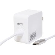 IPA-GC12A/WH PD対応 GaN ACアダプタケーブル 65W