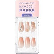 ネイルチップ 手の爪用 MJP170CF ダッシングディバ マジックプレス 30枚 Misty Coral