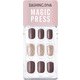 ネイルチップ 手の爪用 MJP201 ダッシングディバ マジックプレス 30枚 Ash Glitter