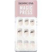ネイルチップ 手の爪用 MJP207 ダッシングディバ マジックプレス 30枚 Wedding Day