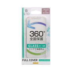 OWL-CVIC6110-CL [iPhone 12/12 Pro用 360°包み込んでキズから守る FULL COVER HARD CASE（フルカバーハードケース） クリア]