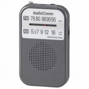 RAD-P132N-H AM/FMポケットラジオ グレー
