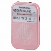 RAD-P132N-P AM/FMポケットラジオ ピンク