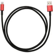 ULTIMATE TOUGH（アルティメットタフ） ケーブル 1m Lightning レッド QL-0404RD
