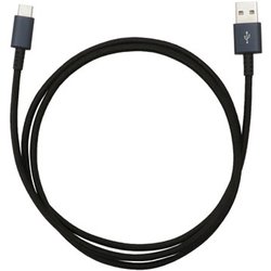 ULTIMATE TOUGH（アルティメットタフ） ケーブル 1m USB Type-Cコネクタ対応 ブラック QTC-0404BK
