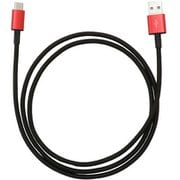 ULTIMATE TOUGH（アルティメットタフ） ケーブル 1m USB Type-Cコネクタ対応 レッド QTC-0404RD
