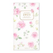 ポケットダイアリー スリム カントリータイム 花柄 22013006