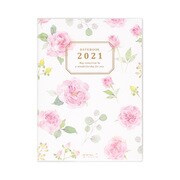 ポケットダイアリー A6 カントリータイム 花柄 22022006