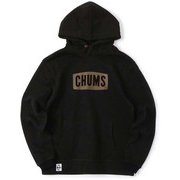 CHUMS ロゴプルオーバパーカー CH00-1263 K046 Mサイズ [フィットネス スウェット パーカー メンズ]