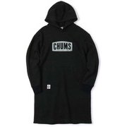 チャムスロゴパーカードレス CHUMSLogoParkaDress CH18-1115 K008 Lサイズ [フィットネス スウェット・パーカー レディース]