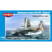 MKR350-008 SSN-585 スキップジャック級攻撃原潜 [1/350スケール プラモデル]